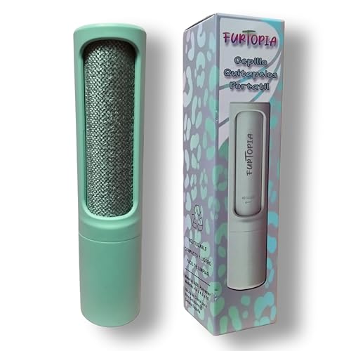 FURTOPIA - Cepillo quitapelo Reutilizable - Quitapelos de Ropa - Quitapelos de Mascota - Quitapelos Reutilizable y Portátil - quitapelos Coche