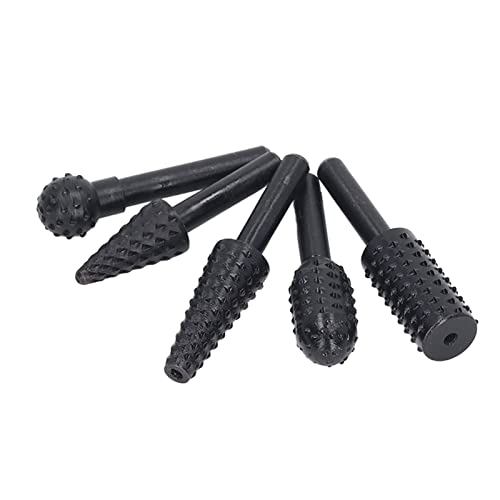 Set de 5 fresas de carburo con vástago 1/4 miniatura 1