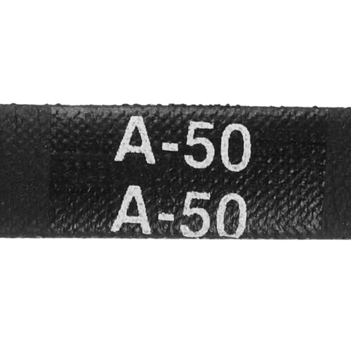 Image of uxcell 4pcs A50 or 4L520 Classic Wrapped Rubber V-Belt, 50 inch(1270mm) Inside Circumference, A Profile V Belt