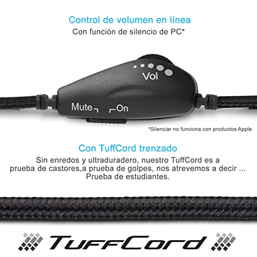 Cyber Acoustics Stereo Usb Headset (Ac-5008A), In-Line Controls For Volume & Mic Mute, Adjustable Mic Boom For Pc & Mac, Perfect For Classroom Or Home #TOP6