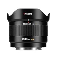 Amazon.co.jp: 7artisans LITE 25mm F1.8 Xマウント 軽量APS-C 小型 AF