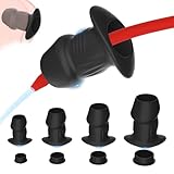 Jpscor 4Pcs Hohl Analplug Set Analtunnel S/M/L/XL Offener Buttplug Anus Expander Vagina Expansion Hohlstecker Dildo Anal Butt Plug SM Douche Einlauf Sex Spielzeug Für Frauen Männer Frauen (B-Set)