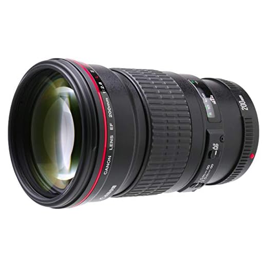 Canon EF 200mm f/2.8L II Telephoto Lens
