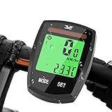 🚵 【Multifunktionaler Fahrrad-Computer】: 22 Funktionen, Der Fahrradcomputer kann es aufzeichnen wie Geschwindigkeitsvergleich, Strom, Maximum, Durchschnitt, Fahrzeit, Reitweg, können auch Kalorien und Fett Sie verbraucht, Temperatur, Stoppuhr und so weiter aufzeichnen. Passend für die meisten Rennräder, Mountainbikes, BMX usw. Ein notwendiges und perfektes Zubehör für das Radfahren im Freien.