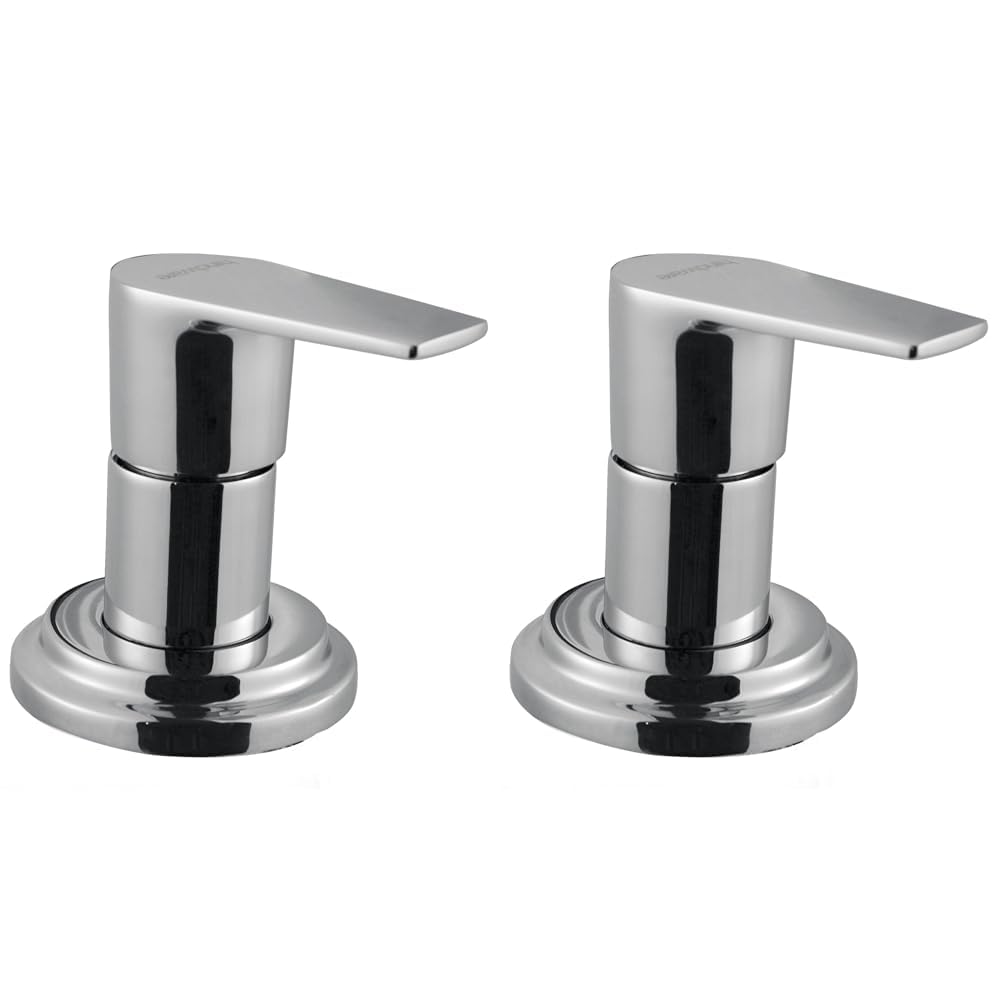 Hindware Element Concealed Stop Cock Kit - Chrome -2