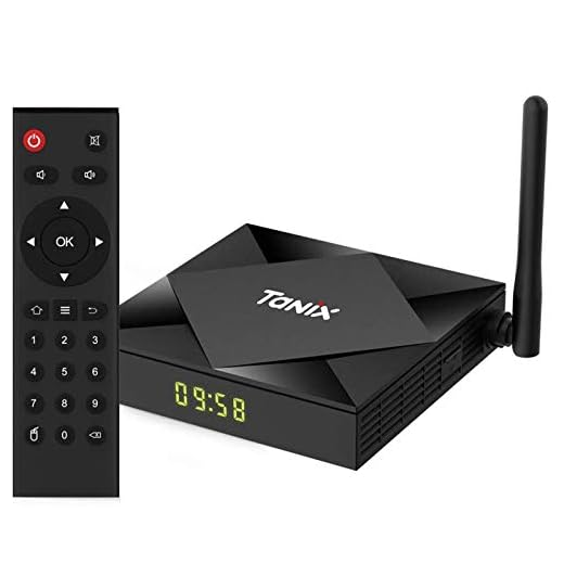 Android 10.0 TV Box, TUREWELL TX6s 4GB RAM 32GB ROM Allwinner H616 64-bit Quad core Chip Support 2.4/5GHz Dual WiFi BT4.1 Ethernet 3D 4K H.265 HDMI 2.1 Antenna Smart TV Box, Support Voice Remote