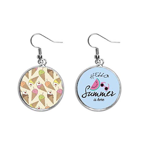 Pendientes de sandía Cherry Cream ideales para tus looks de playa y terrazas