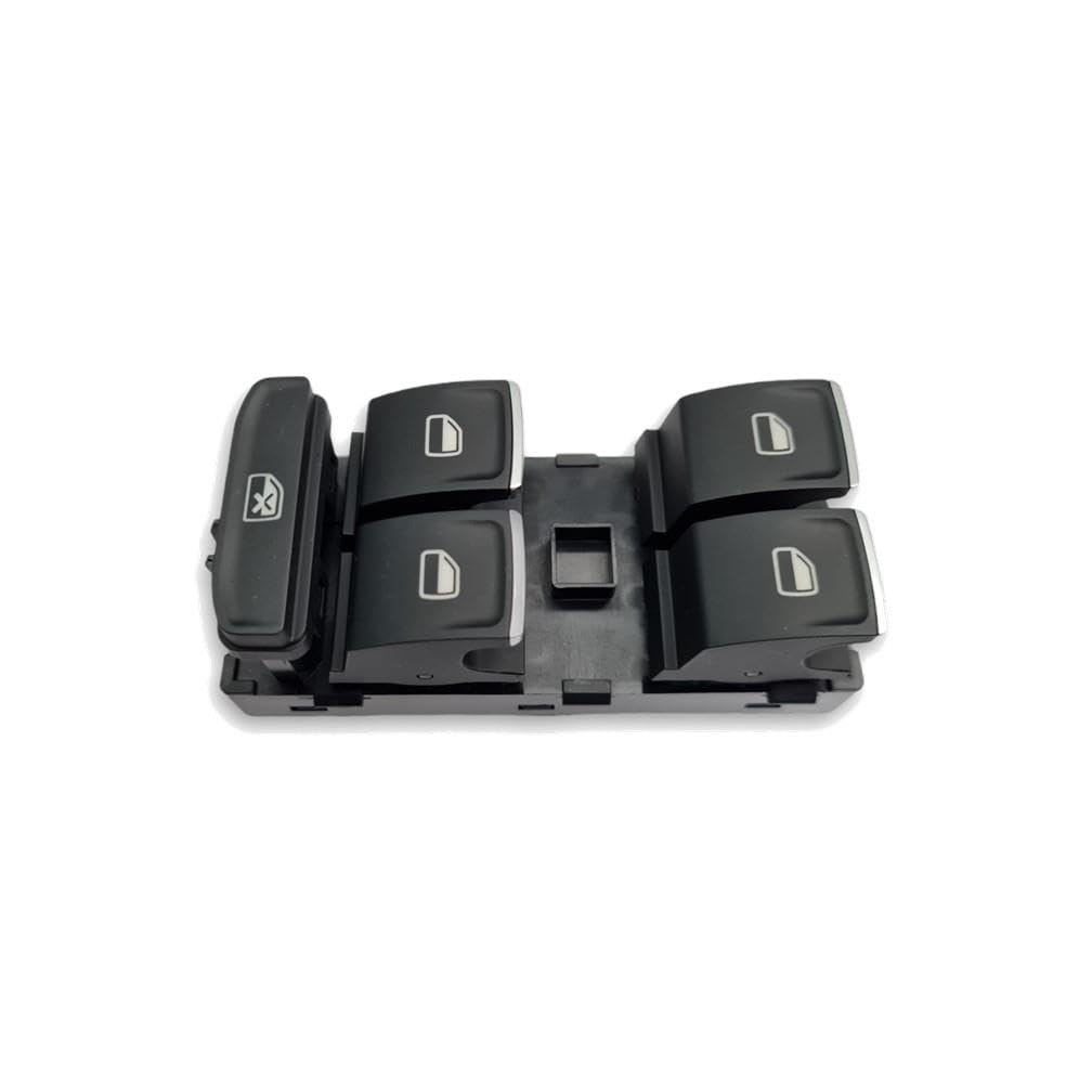 Vass41 Sol Ön Kapı Cam Düğme Takımı Kromlu 5G0959857G Seat Leon 3 ile uyumlu 2013-2020