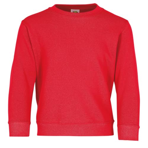 Kids Set-In Sweatshirt 140 (9-11),Red