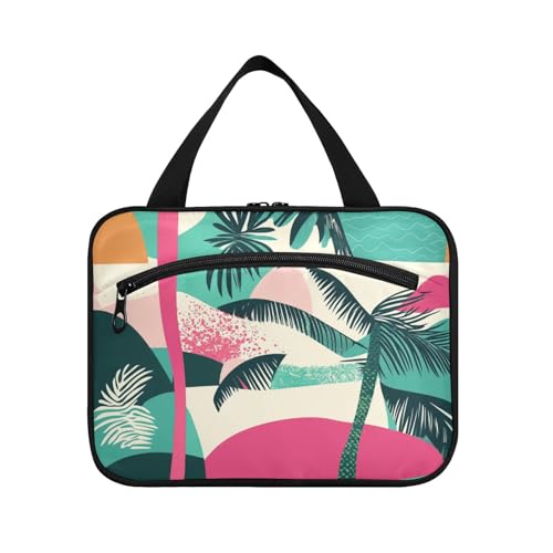 Yoogain Estate Spiaggia Geometrica appeso borse per viaggiare con gancio, designer portatile rasatura kit borse per gli uomini per accessori da viaggio per le donne campeggio maletín para maquillaje L