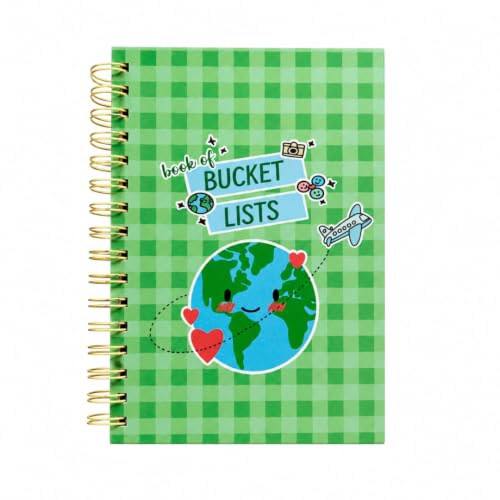 Image of Travel Journal & Diary for 6 Trips - A5 Guided Trip Planner, Bucket List & Travel Memory Book (Bucket list)