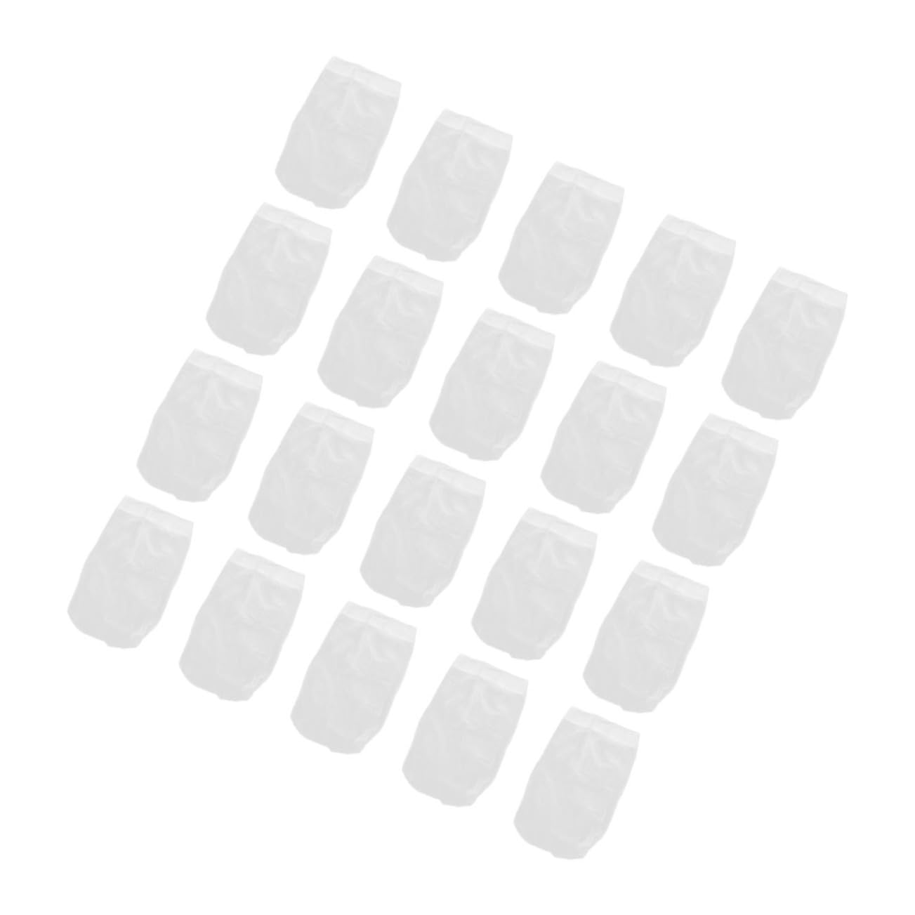 HEMOTON 3 Series Bolsa De Medias De Coladores Limpieza Cesta del Filtro del Skimmer De La Piscina Calcetines Skimmer Calcetines De Piscina para Cesta Skimmer 20 Piezas*3