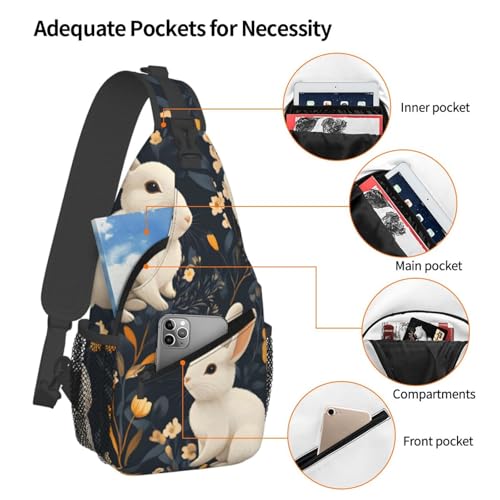 Mochila bandolera deportiva NLCUUIQ para adultos miniatura 4