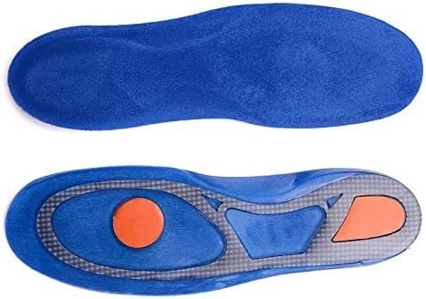 Silicon Gel Insoles Foot Care for Plantar Fasciitis Heel Spur Shoe Insoles Shock Absorption Pads Arch Orthopedic Insoles (Size : 40-42)