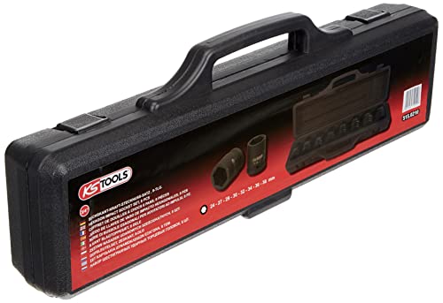 Promo 40% OFF 3/4" Hexagon impact socket set, 8 pcs, short, 24-38mm