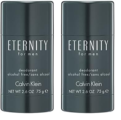 CALVIN KLEIN ETERNITY Desodorante en Stick para el 75ml (Paquete de 2)