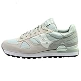 Saucony Originals Men's Shadow Original Classic Retro Running Shoe, Grey/Grey/White, 10 M US