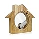 Meloditrunk Spardose aus Holz für Hausbau Einzug Party Haus Sparbüchse für Hochzeit, Ehe, Spardose Dekoration Kreative Sparschwein als Geschenke für Geburtstag, Weihnachten und Thanksgiving