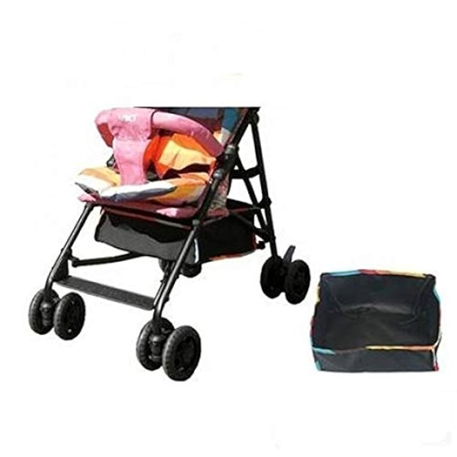 Stroller Storage Bag, Under Baby Stroller Storage Basket Pushchair Pra