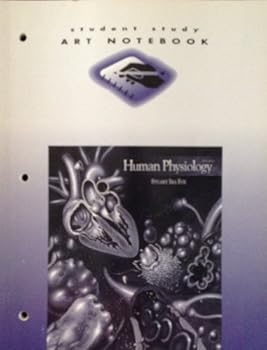 Paperback Human Physiology: Student Study Art Notebook Book