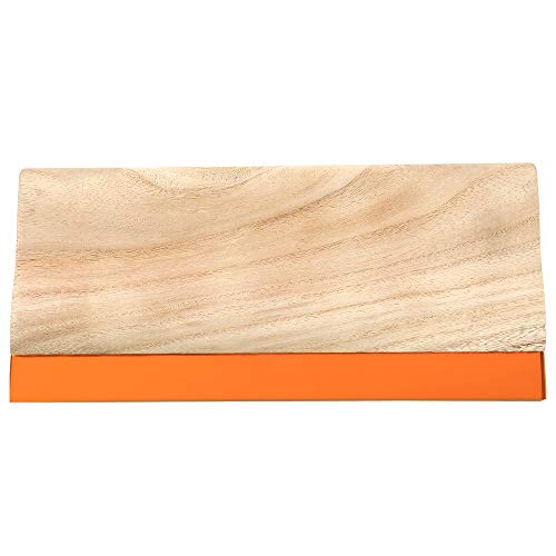 Caydo 13.7 Inch Large Screen Printing Squeegee, 75 Durometer Wooden Ink Scraper