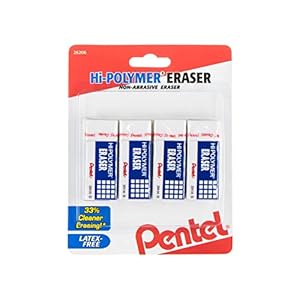 Pentel Hello-Polymer Block Eraser