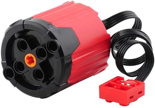 Enhanced Red Burst MOC Power Functions XL Motor Compatible with legoeds 8882 Building Blocks Electrical Machinery Power Group High Speed