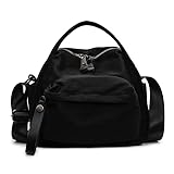 Nylon Crossbody Bags for Women Shoulder Handbag Casual Everyday Purse Lightweight Top Handle Cross Body Bag