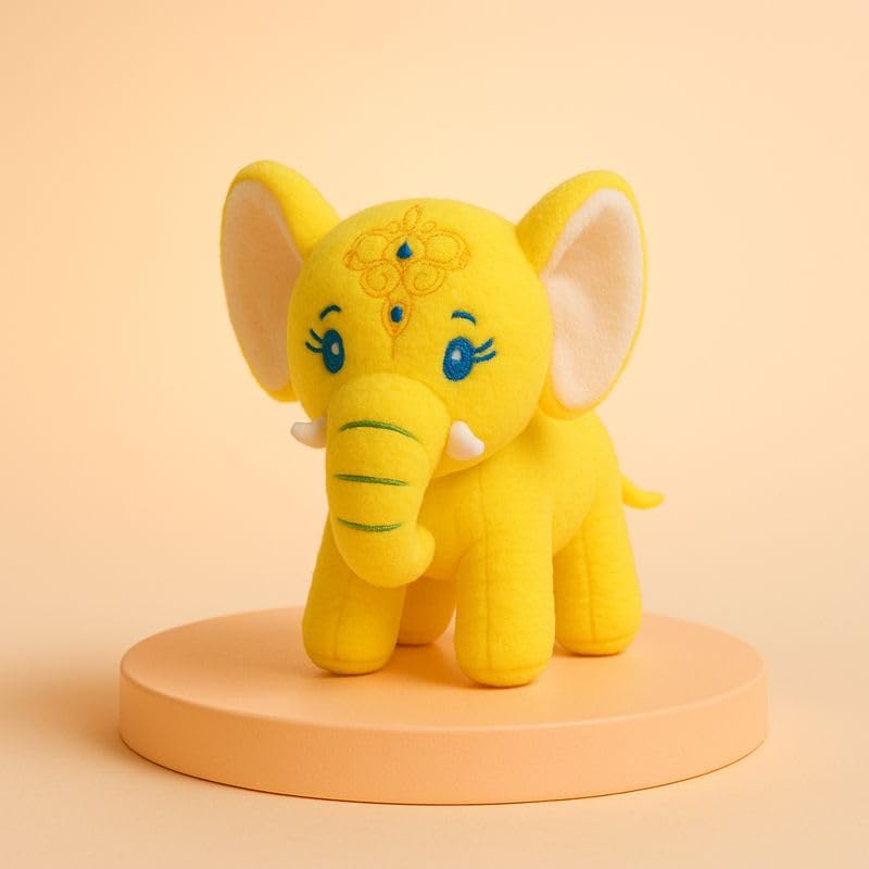 Image of Cute Plush Toy for Kids | | Soft Toys | Birthday Gift for Girls /Wife, Boyfriend /Husband, Soft Toys for Girls, Baby Toy (Random Color) Pack of 1 (Elephant Soft Toy (Random))
