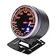 Turbo Boost Vakuummeter, 2,5 Zoll 60mm-3,0 Bar Fahrzeugmodifikation Turbo Boost Messgerät Zeiger DC12V