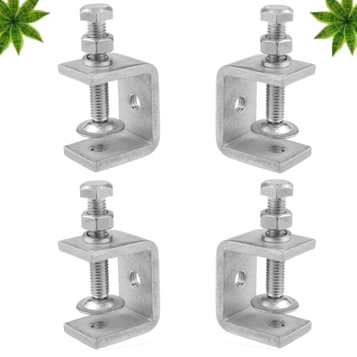 Esforzarse Cクランプ 4個セット 開口部 30mm クランプ 工具 c型クランプ ミニクランプ クランプ 木工用 固定 溶接用 防錆 耐久性 cクランプ 小型 ステンレス ステンレス鋼cクランプ 金具 DIY