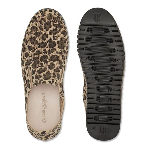 Image of Ilse Jacobsen HORNBAEK Women's Tulip Slip-On Flat | Elastic Side Panels | Lightweight Flexible Comfort.