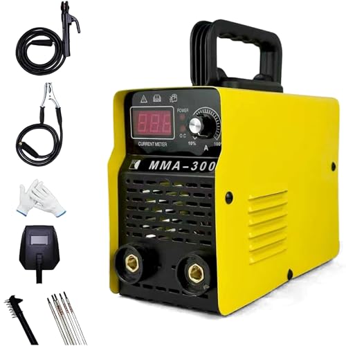 Stick Welder,MMA Welding Machine 110V 120A IGBT Inverter Synergic Control Portable Welder Machine with Hot Start, Arc force, Anti-Stick, Handheld Welder Gun for Beginner,Maquina de soldar