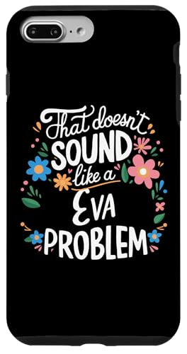 Eva Personalized Cute Flower Girls Eva Name スマホケース iPhone 7 Plus/8 Plus 用