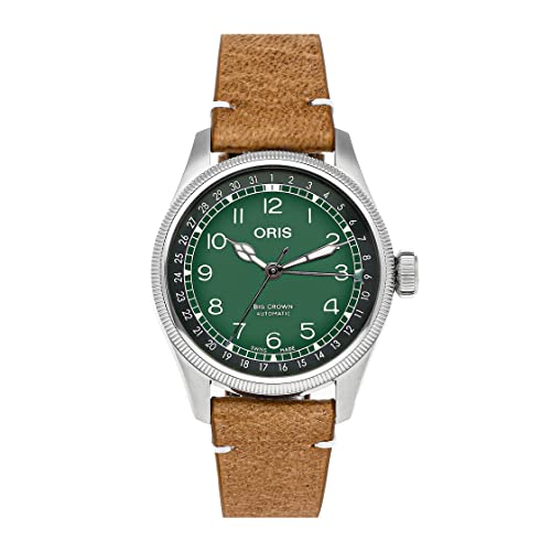Oris Big Crown Automatic Green Dial Watch 01 754 7779 4067-Set (Pre-Owned) #TOP30