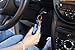 resqme The Original Emergency Keychain Car Escape Tool, 2-in-1 Seatbelt Cutter and Window Breaker, Made in USA, Yellow - Compact Emergency Hammer