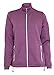 Produktbild Ivanhoe of Sweden W Flisan Full Zip Lila - Merino Weiche gemütliche Damen Wolljacke, Größe 36 - Farbe Purple