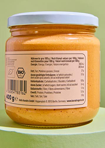 KoRo - Biologische mango curry spread 12 x 400 g - Veganistisch - Romige spread - Zonder toevoegingen - Image 5