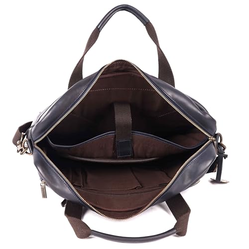 Image of KOMPANERO Genuine Leather Laptop Bag(B-12854-$P)