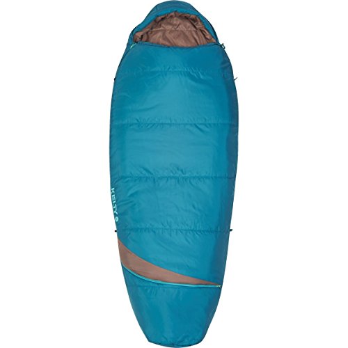 Kelty Women's Tuck EX 20 Degree Sleeping Bag, Deep Lake/Tropical Green
