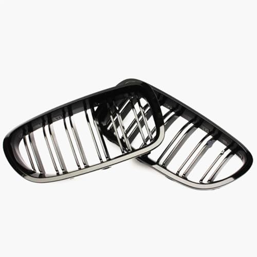 Calandre avant pour BMW Série 5 F10 F11 F18 2010-2017 noir calandre de calandre de pare-chocs supérieur