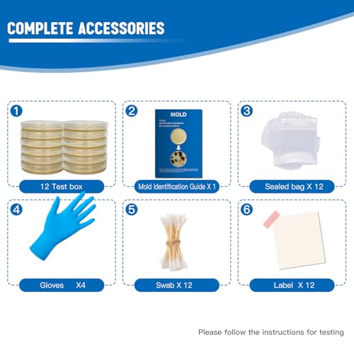 Ccnzha CCNZHAMOLD Mold Test Kit For Home -Diy Mold Testing Kit thumb #2