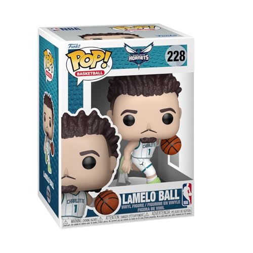 Funko Pop! NBA: Hornets - LaMelo Ball - Home Uniform - Collectable Vinyl Figure - Gift Idea - Official Merchandise - Toys for Kids & Adults - Sports Fans - Model Figure for Collectors and Display