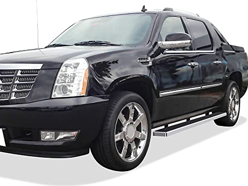 Estribos de acero inoxidable 6 pulg para Cadillac Escalade miniatura 6