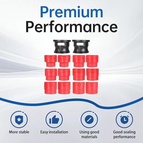 Image of WFLNHB 14x Fork Seal Driver Tool Kit Replacement for Universal Motorcycle | Replacement for 35 /36 40 /41 42 /43 45 /46 47 /48 49 /50mm