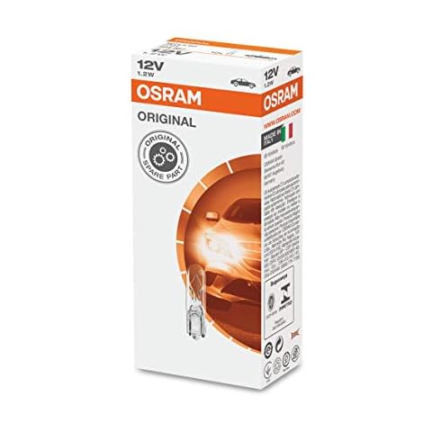 Luz diurna OSRAM O2721 Original 2721 W2x4,6d 12V 1.2W Cover