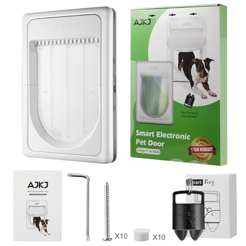 Ajkj PT-01 Smart Electronic Pet Door, Automatic Dog Door thumb #6