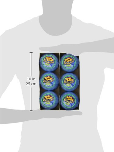 Image of HUBBA BUBBA Bubble Gum Tape Blue Raspberry Bubblegum Gum Mini Candy Snacks, 2 Count (Pack of 72)