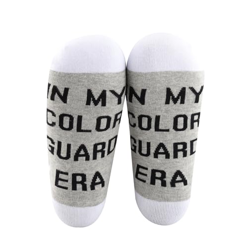 PXTIDY 2 Pairs Color Guard Socks - Themed Gift for Flag Girl & Senior Color Guard 6