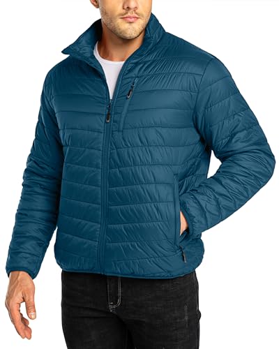 Image of 33,000ft Men's Puffer Jacket Lightweight Packable Insulated Winter Coat